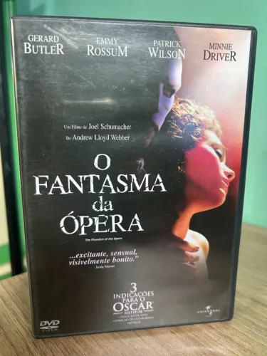 DVD do filme o Fantasma da Opera