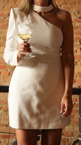 Vestido branco noivado