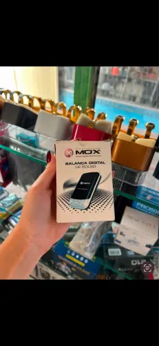 Balança Digital de Bolso MOX MO-B82 Portátil Alta Precisão