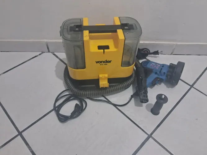 Vendo lixadeira e extratores, muito novos, pouco tempo de uso!
