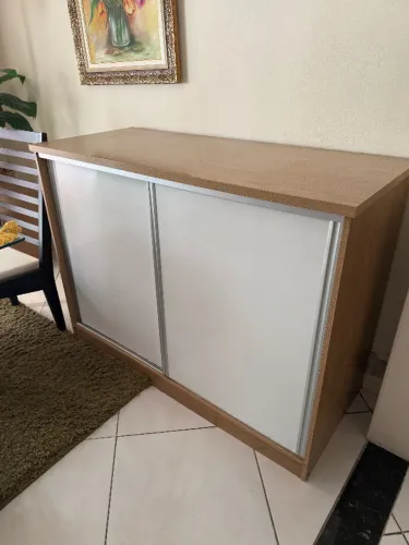 Armário aparador buffet 2 portas de correr
