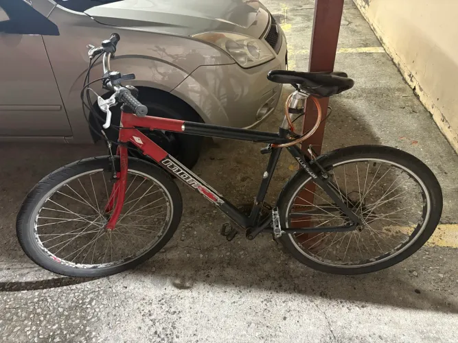 Bike toda em alumínio
