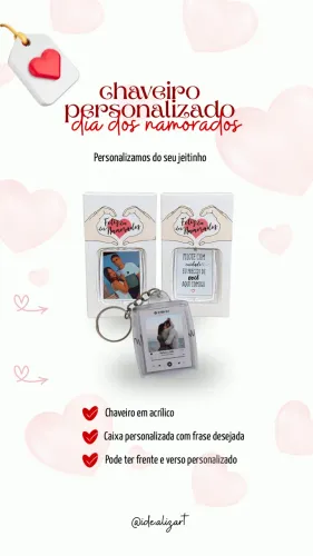 Chaveiro personalizado