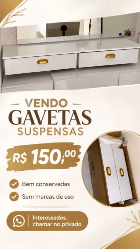 Gavetas suspensas