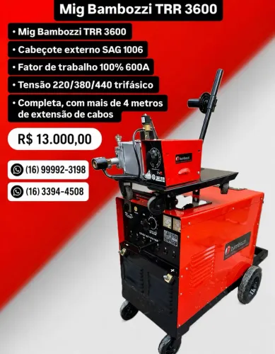 Máquina de Solda Mig bambozzi