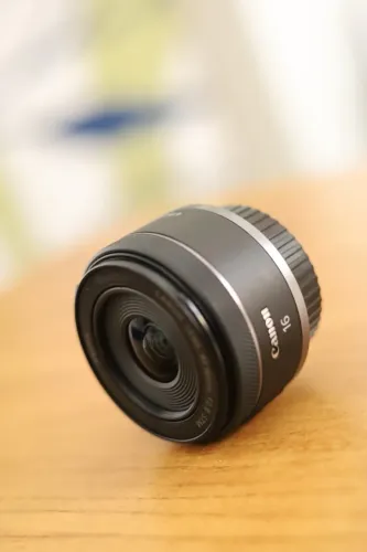 Lente cânon RF 16mm