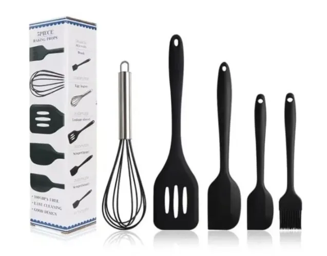 Conjunto de Espátulas de Silicone.  Produto novo 