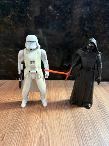 Conjunto de bonecos do star wars 