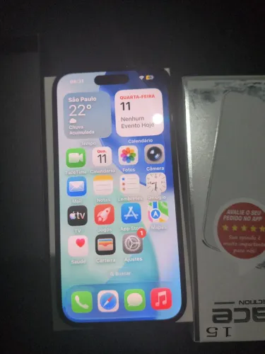 Apple iPhone 15 (128 Gb) - Preto Versão