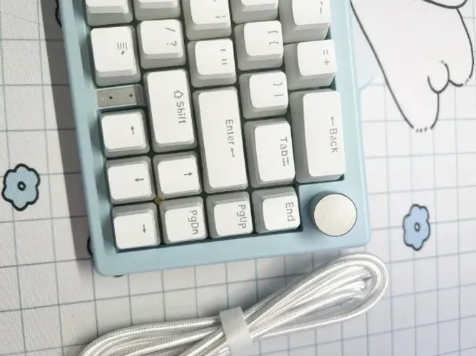 Teclado Zuoya Azul Personalizado