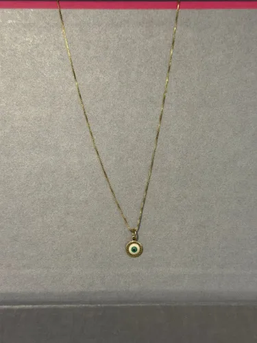 colar feminino olho grego novo