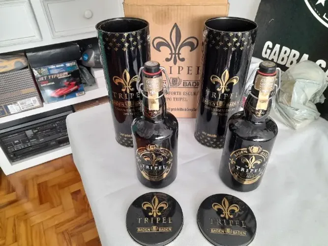 Cerveja com Garrafas Numeradas 600ml, Baden Baden Tripel, 0297 e 0322, leia a descrição
