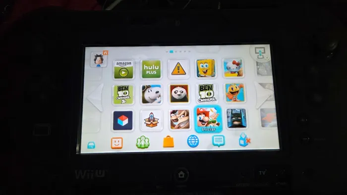 Nintendo Wii u Deluxe Desbloqueado 32G + HD 500GB