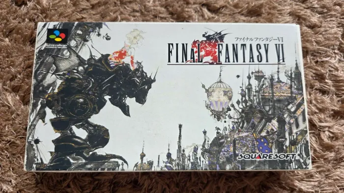 Final Fantasy VI Japonês Super Nintendo ORIGINAL