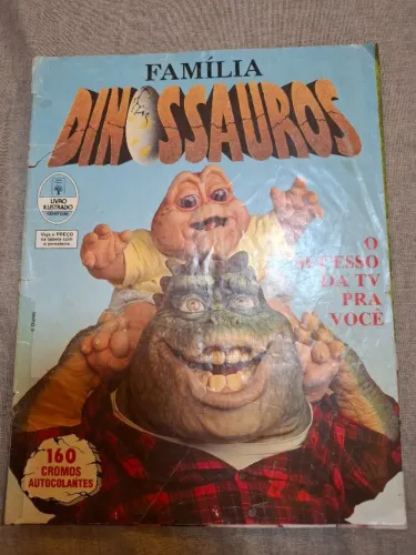 Álbum de Figurinhas Família Dinossauros (1993)