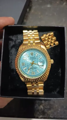 Vendo relógio masculino Dourado