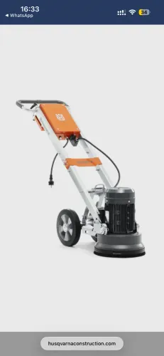 Politriz / Desbastadora de Piso Husqvarna PG 280 S Monofásica