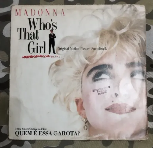 Vinil LP Madonna - Who's That Girl (Trilha Sonora Original Do Filme) (1987) Pop / Soundtra