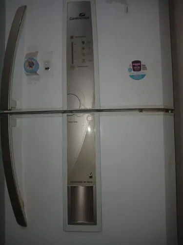 geladeira continental duplex frost free 470 litros