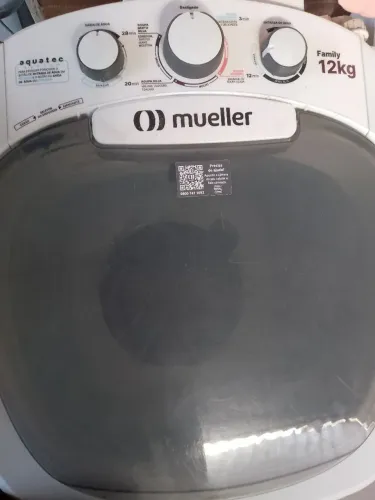Lavadora tanquinho semiautomática 12kg Mueller