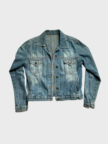 Jaqueta jeans blue steel vintage