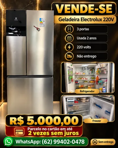 Geladeira 590 litros Electrolux