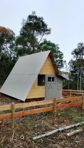 Sítio cabanas da montanha