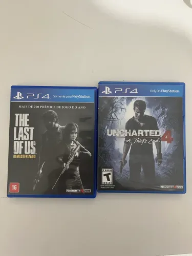 The last of us + Uncharted 4 PS4