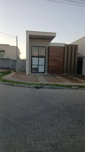 Alugo casa em condomínio fechado 100% mobiliada no bairro sim 