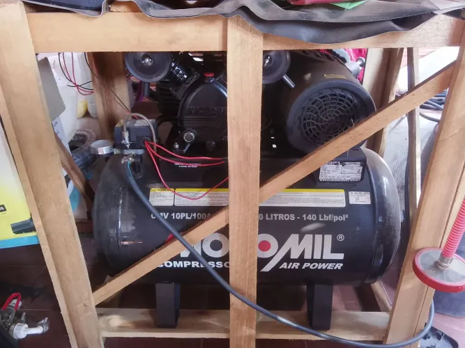 Compressor e lavadoura de pressão