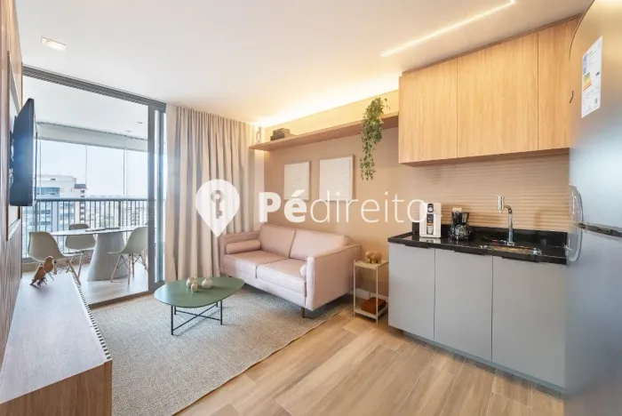 Apartamento Studio 41m² Mobiliado para Locação no Tatuapé