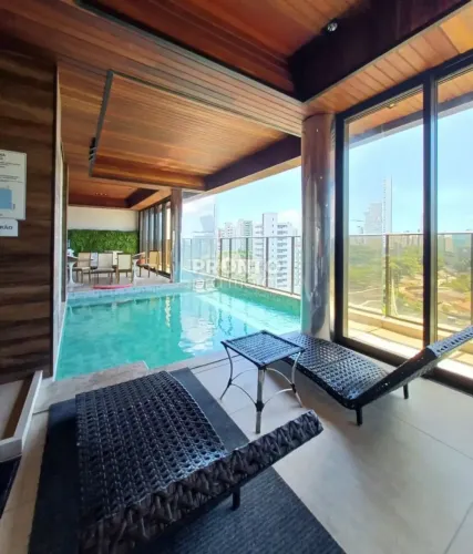 Apartamento duplex, com piscina privativa, localizado em Casa Forte. Empreendimento exclus