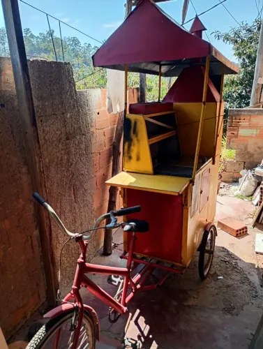 Vendo food bike 3 em 1 ou troco parcelo no cartão