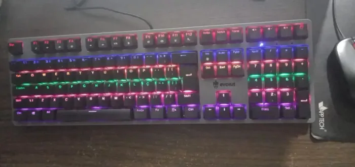 TECLADO MECÂNICO MANTIS EVOLUT EG218 1MES DE USO 