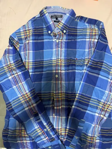Camisa xadrez masculina TOMMY - original