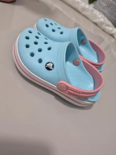 Sandália Crocs Crocband Clog T Infantil - tamanho 25 