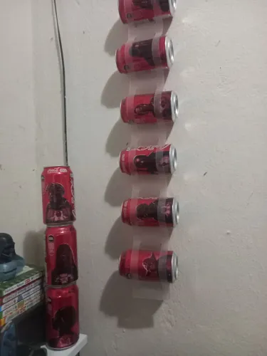 Latas colecionáveis de stars wars(abertas)