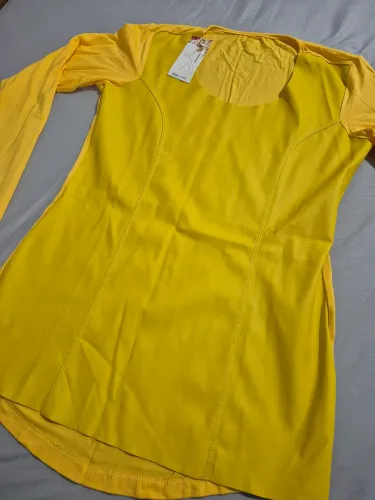 BLUSA NOVA COM FRENTE DE COURO