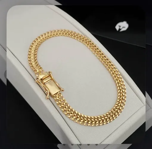 Pulseira de ouro lacraia