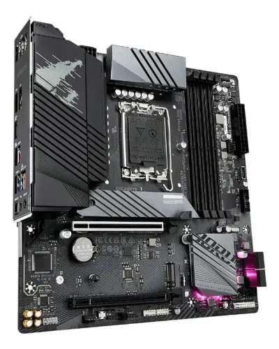 Placa Mãe Gigabyte Intel 1700 B760m Aorus Elite Ddr5 Matx +MEMÓRIA DDR5 XPG LANCER 6400mh 