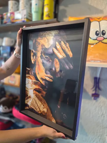 Quadro Moldura e vidro Loja Fanático