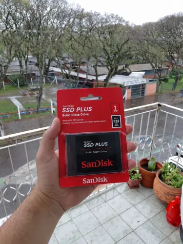 SSD SanDisk 1TB Plus 2.5" SATA 3 - SDSSDA-1T00-G28