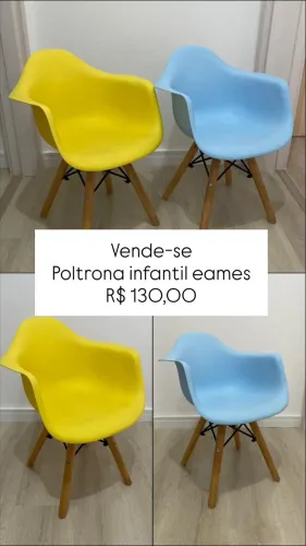 Kit poltrona eames infantil