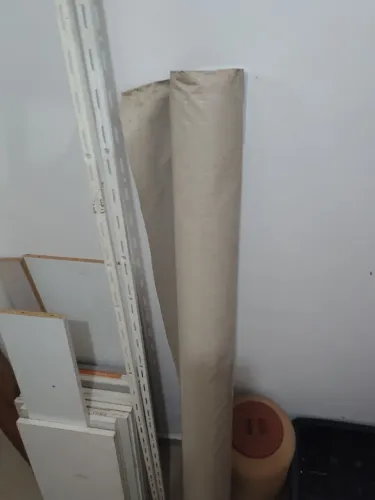 Plástico lona cortina rolo 3mts