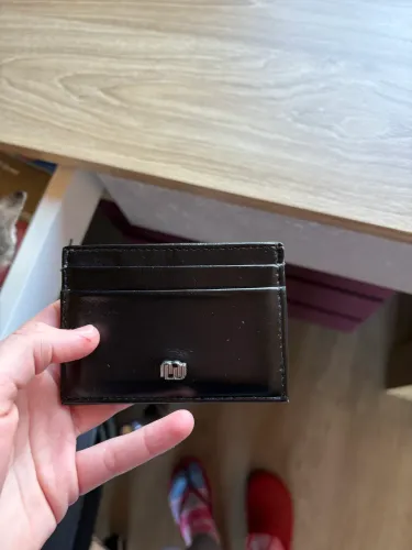 Porta cartão preto