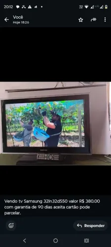 Venda de tv Samsung 