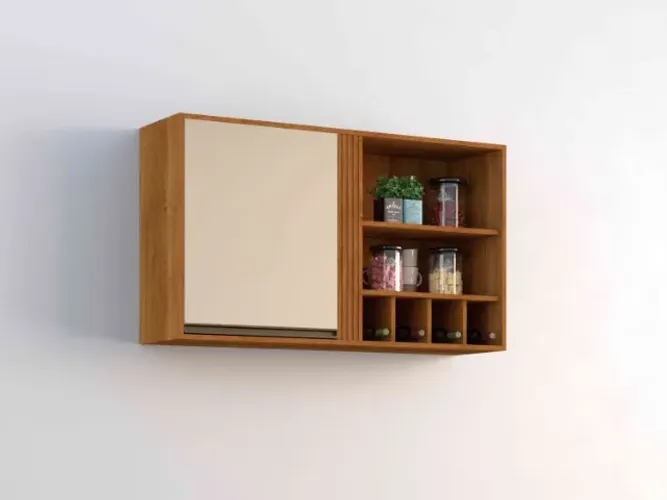 14119.Aereo Cozinha Perola 120 1P2N1G Cinamomo.Off White Salleto