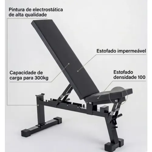 Banco reclinável