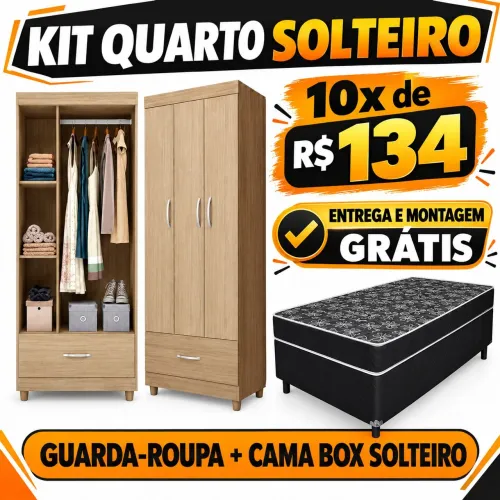 Um kit ideal para seu quarto