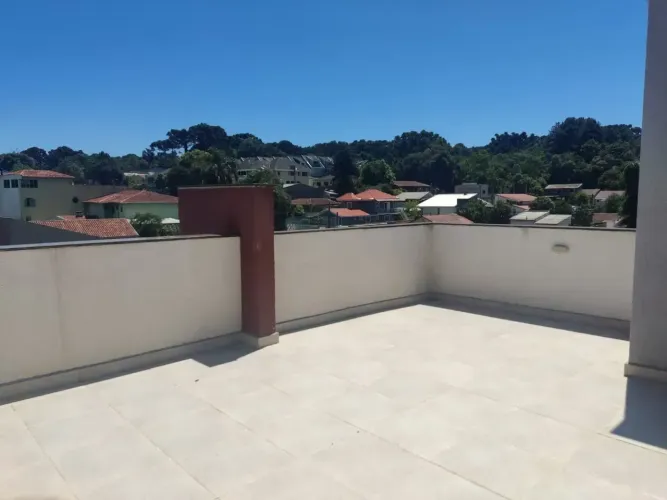 Apartamento: 1 quarto. terraço  próximo a Policia Federal e Terminal  Santa Cândida - Curi